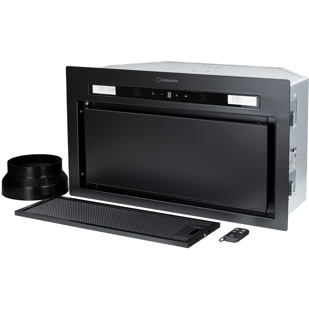 Hota incorporabila TURBIONAIRE Thea 50 RCB, 1 motor, 800 m3/h, 52 cm, negru