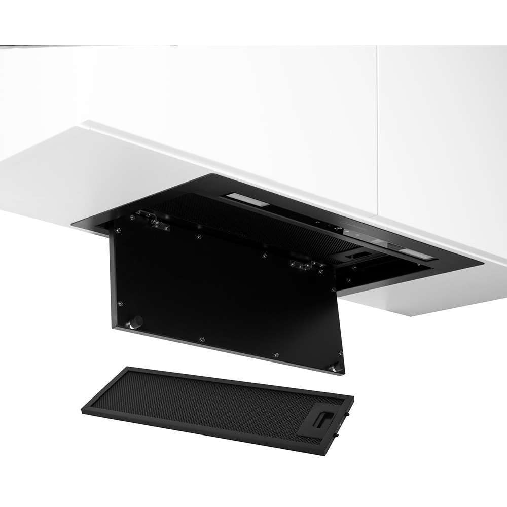 Hota incorporabila TURBIONAIRE Thea 50 RCB, 1 motor, 800 m3/h, 52 cm, negru