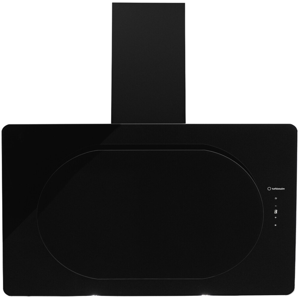 Hota decorativa TURBIONAIRE Lisa TIS85WB, 1 motor, 800 m3/h, L 85 cm, negru