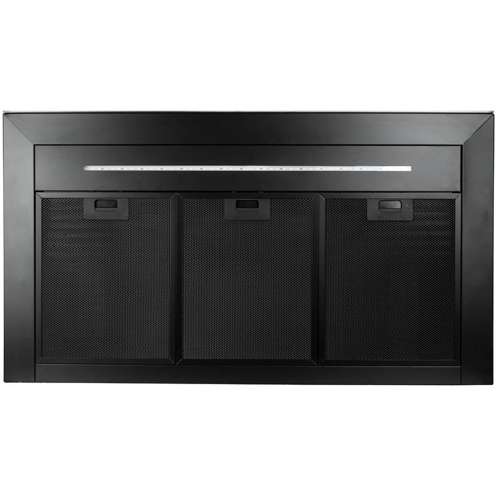 Hota decorativa TURBIONAIRE Ama TMA90WB, 1 motor, 800 m3/h, L 90 cm, negru