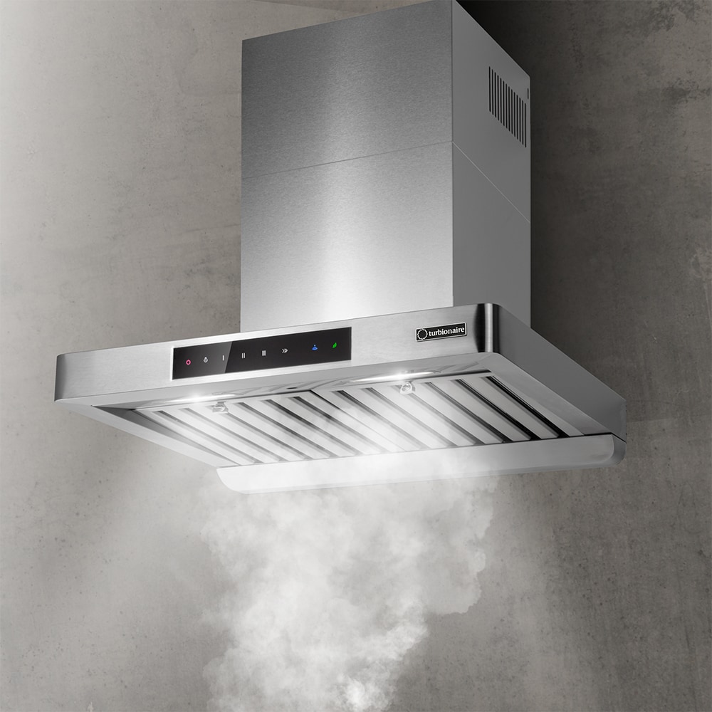 Hota decorativa TURBIONAIRE Tech 60 S TTE60WPS, 1 motor, 711 m3/h, L 60 cm, inox