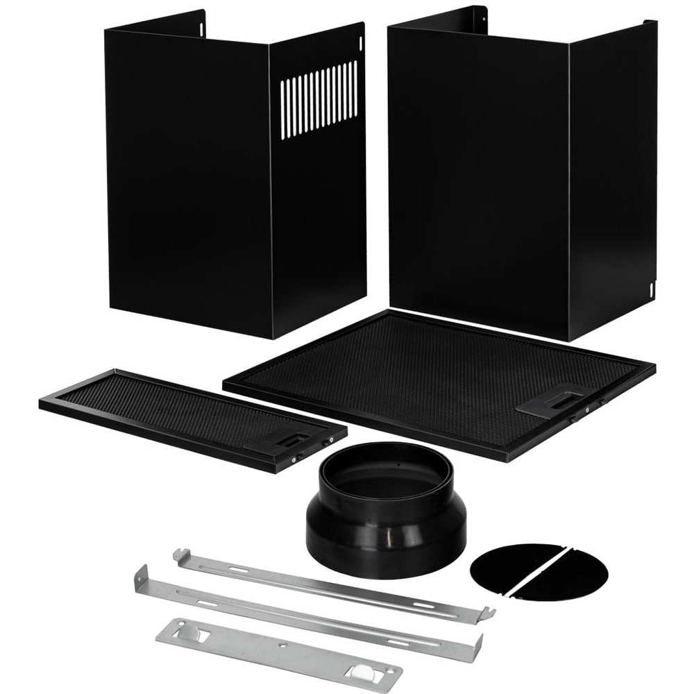 Hota decorativa TURBIONAIRE Ivy 85 Wall Black TVY85WB, 1 motor, 800 m3/h, L 85 cm, negru