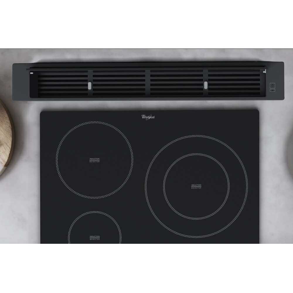 Hota incorporabila WHIRLPOOL WDO 93F B K, 1 motor, 496 m3/h, L 86 cm, negru