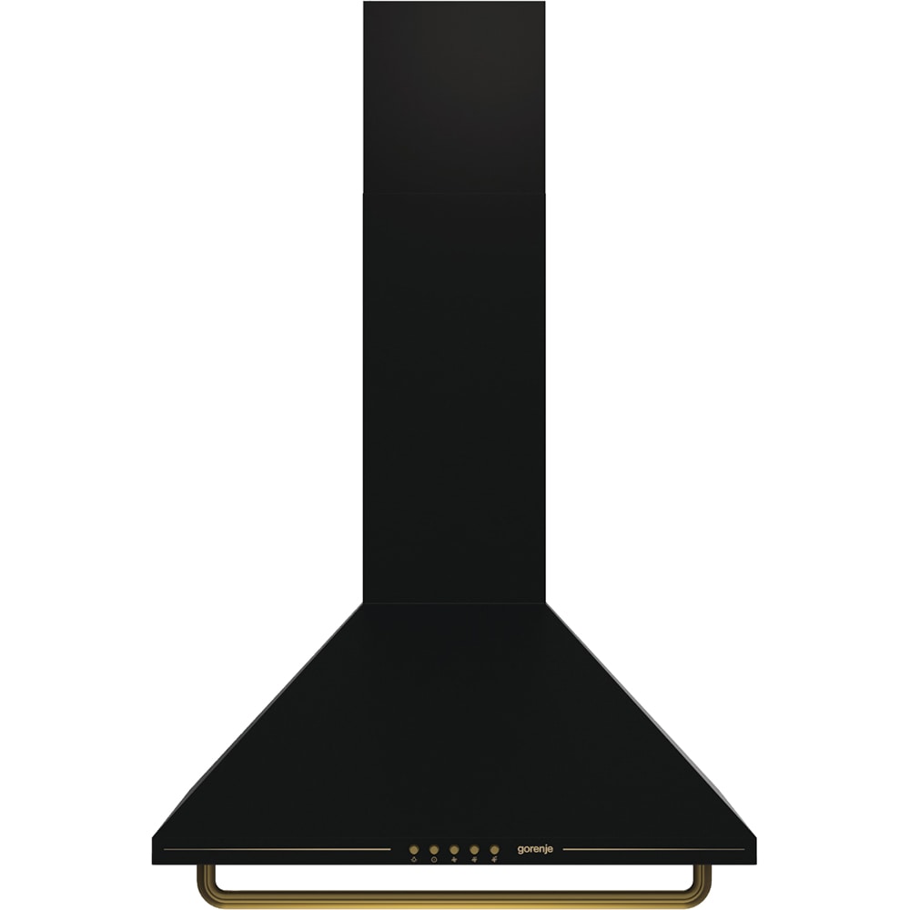 Hota decorativa GORENJE WHC63CLB, 1 motor, 650 m3/h, L 60 cm, negru