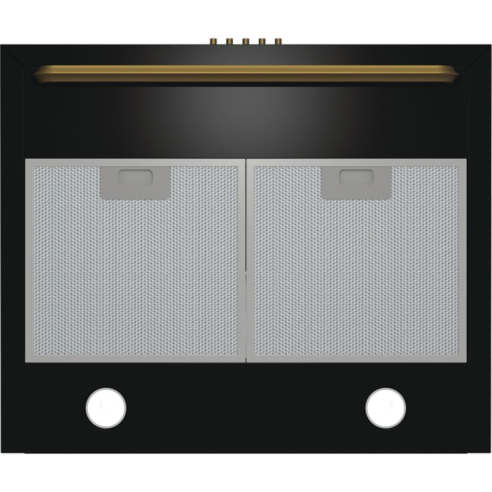Hota decorativa GORENJE WHC63CLB, 1 motor, 650 m3/h, L 60 cm, negru