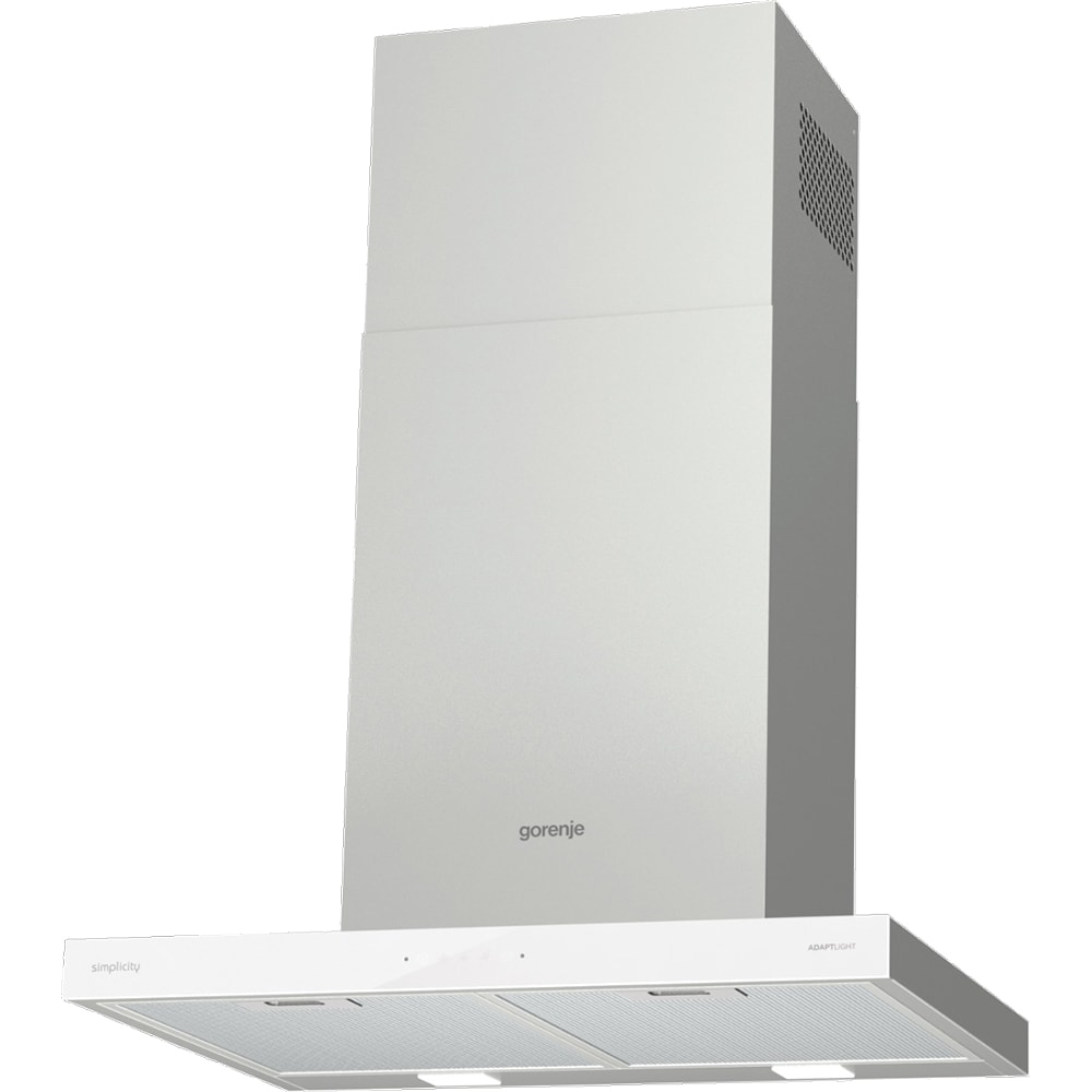 Hota decorativa GORENJE WHT6SYW, 1 motor, 650 m3/h, L 60 cm, alb