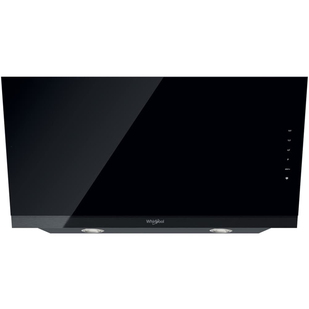 Hota decorativa WHIRLPOOL WHVS 93F LT BSS/1, 1 motor, 640 m3/h, L 90 cm, negru