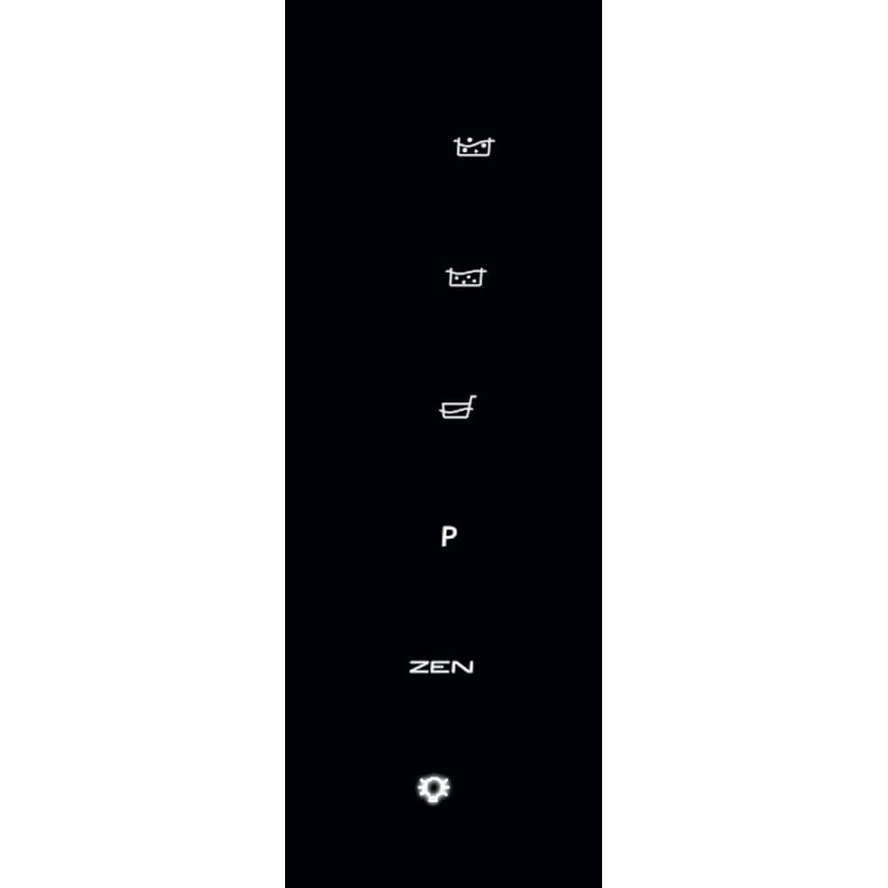 Hota decorativa WHIRLPOOL WHVS 93F LT BSS/1, 1 motor, 640 m3/h, L 90 cm, negru