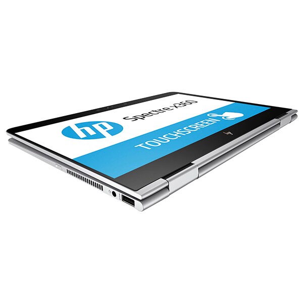 Laptop 2 in 1 HP Spectre x360 13-w004nn, Intel Core i7-7500U pana la 3.5GHz, 13.3" Full HD Touch, 8GB, SSD 512GB, Intel HD Graphics 620, Windows 10 Home