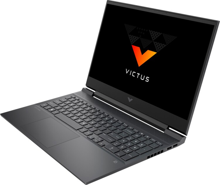 Laptop Victus by HP 16-d1017nq, Intel Core i5-12500H pana la 4.5GHz, 16.1" Full HD, 16GB, SSD 512GB, NVIDIA GeForce RTX 3050 Ti 4GB, FreeDos, argintiu-negru