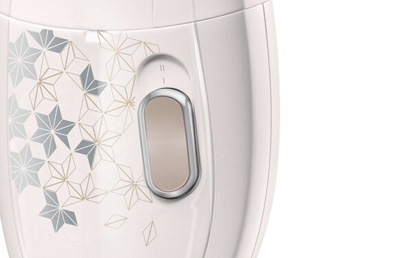 Epilator PHILIPS Satinelle HP6423/00, 21 pensete, 2 viteze, 3 accesorii, retea, alb