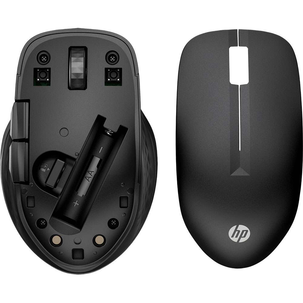 Mouse Wireless HP 430 (3B4Q2AA), Dual Mode, 4000 dpi, Bluetooth, negru
