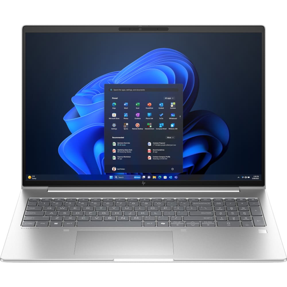 Laptop HP EliteBook 6 G1i, Intel Core Ultra 7 255U pana la 5.2Ghz, 16" WUXGA, 16GB, SSD 512GB, Intel Graphics, Windows 11 Pro, argintiu
