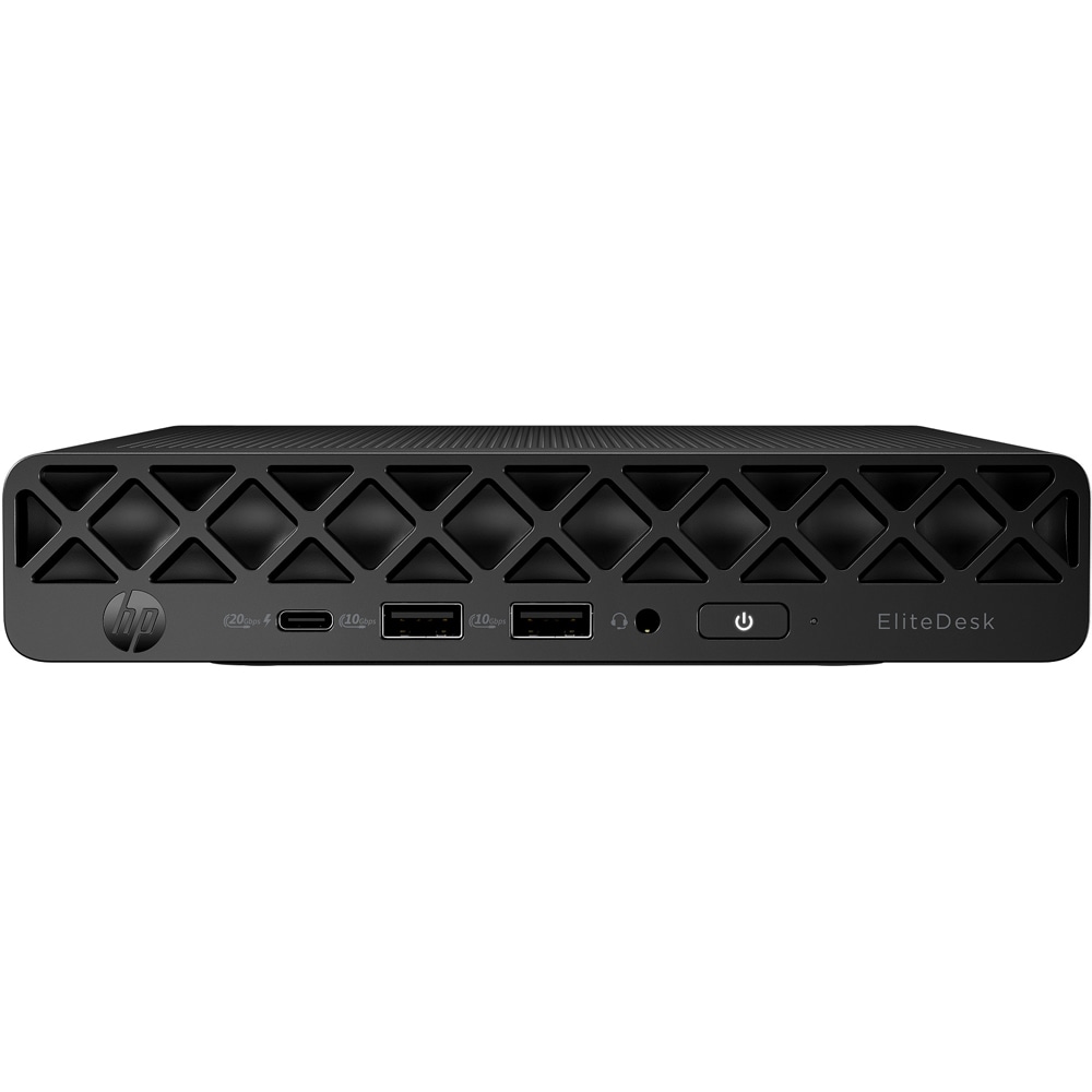 Sistem Desktop PC HP EliteDesk 8 Mini G1i, Intel Core Ultra 7 265T pana la 5.3GHz, 16GB, SSD 512GB, Intel Graphics, Windows 11 Pro