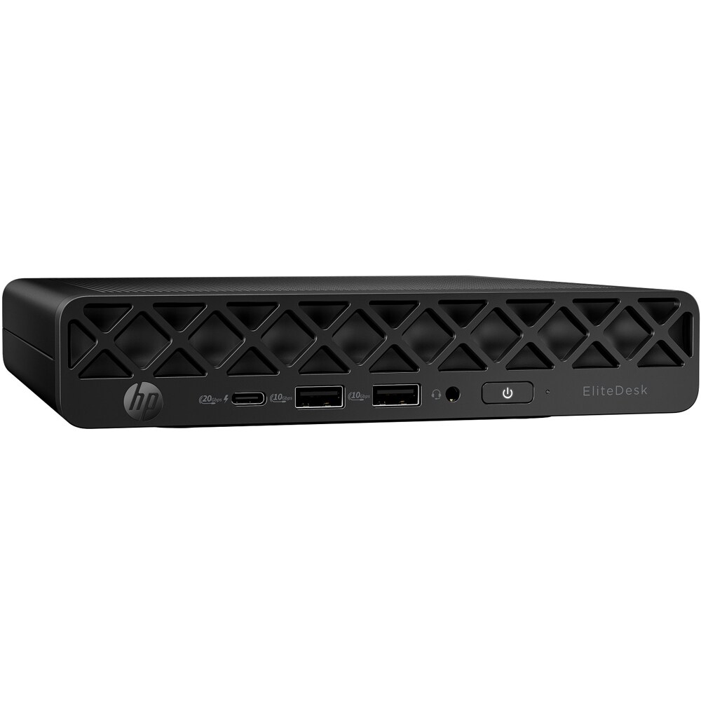Sistem Desktop PC HP EliteDesk 8 Mini G1i, Intel Core Ultra 7 265T pana la 5.3GHz, 16GB, SSD 512GB, Intel Graphics, Windows 11 Pro