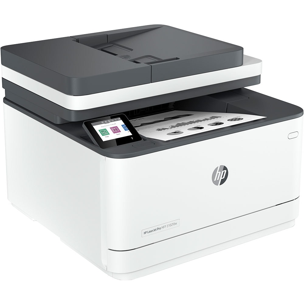 Multifunctional laser monocrom HP LaserJet Pro MFP 3102fdw, A4, USB, Retea, Wi-Fi, Fax