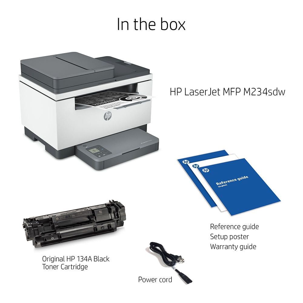 Multifunctional laser monocrom HP MFP M234sdw, A4, USB, Retea, Wi-Fi