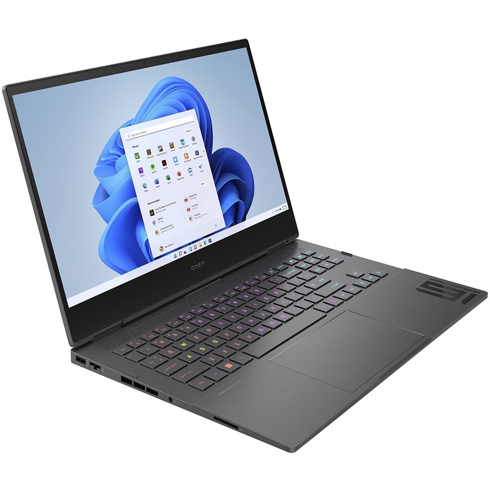 Laptop Gaming HP Omen 16-n0002nq, AMD Ryzen 9 6900HX pana la 4.9GHz, 16.1" Full HD, 16GB, SSD 1TB, NVIDIA GeForce RTX 3070 Ti 8GB, Windows 11 Home, negru