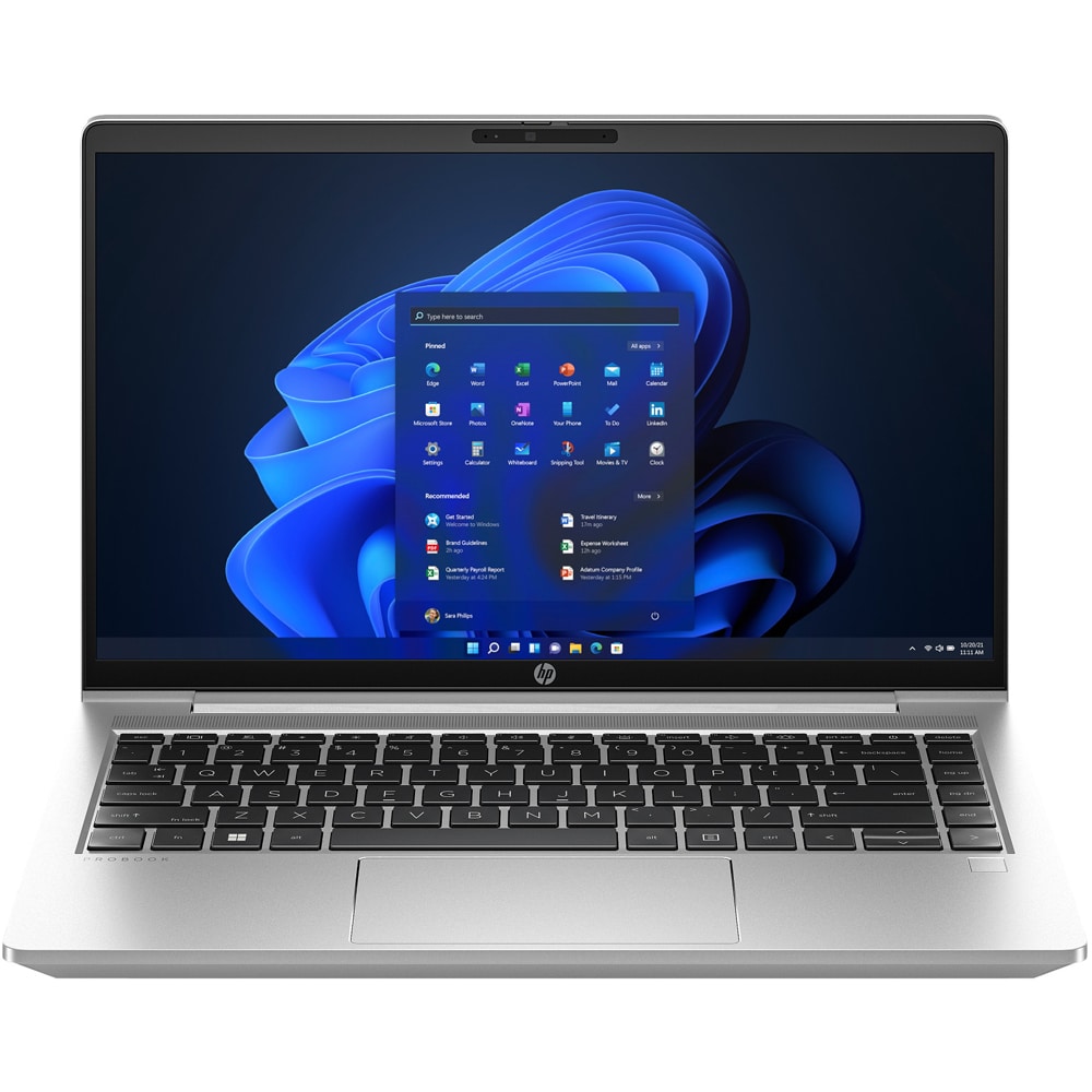 Laptop HP ProBook 440 G10, Intel Core i7 1355U pana la 5Ghz, 14" Full HD, 16GB, SSD 512GB, Intel UHD Graphics, Windows 11 Pro, argintiu