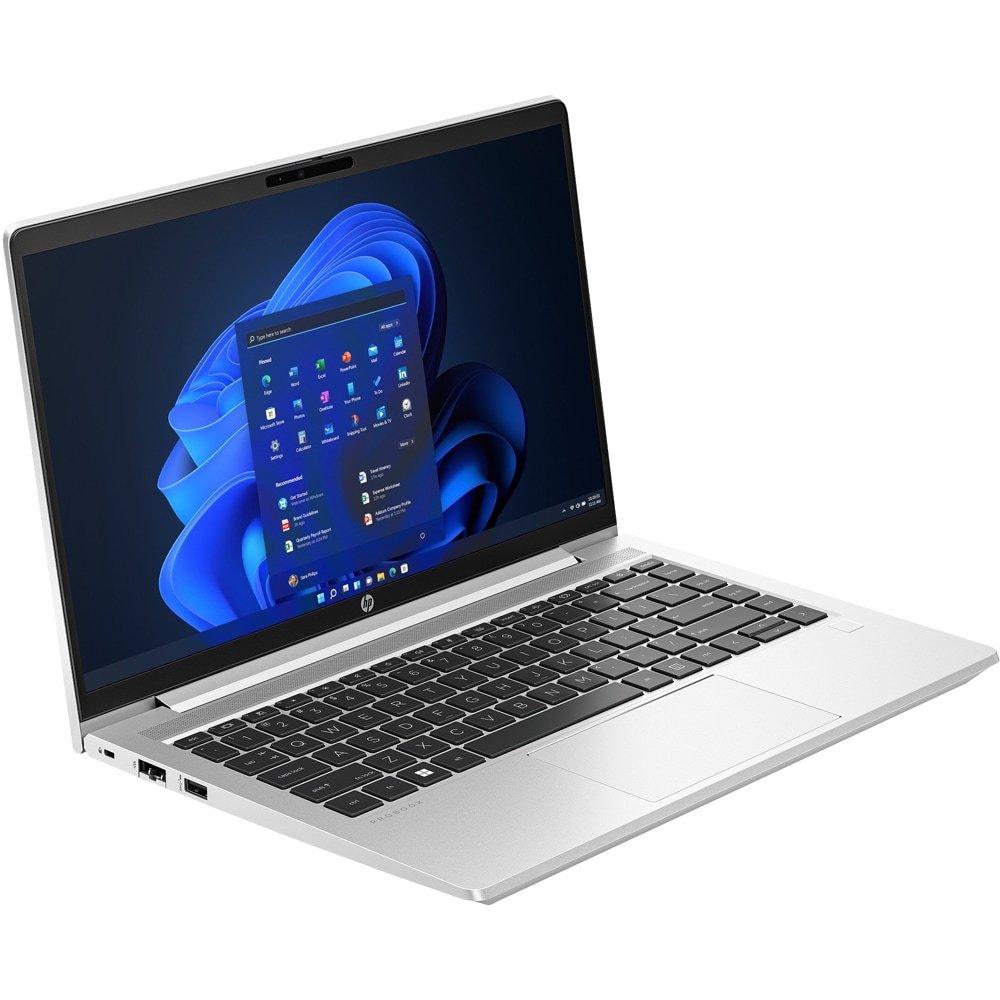 Laptop HP ProBook 440 G10, Intel Core i7 1355U pana la 5Ghz, 14" Full HD, 16GB, SSD 512GB, Intel UHD Graphics, Windows 11 Pro, argintiu
