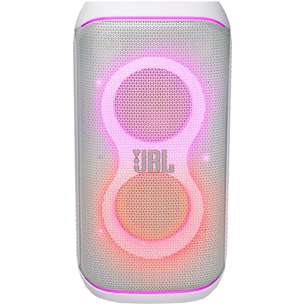 Boxa portabila JBL PartyBox Club 120, 160W, Bluetooth, IPX4, Auracast, alb