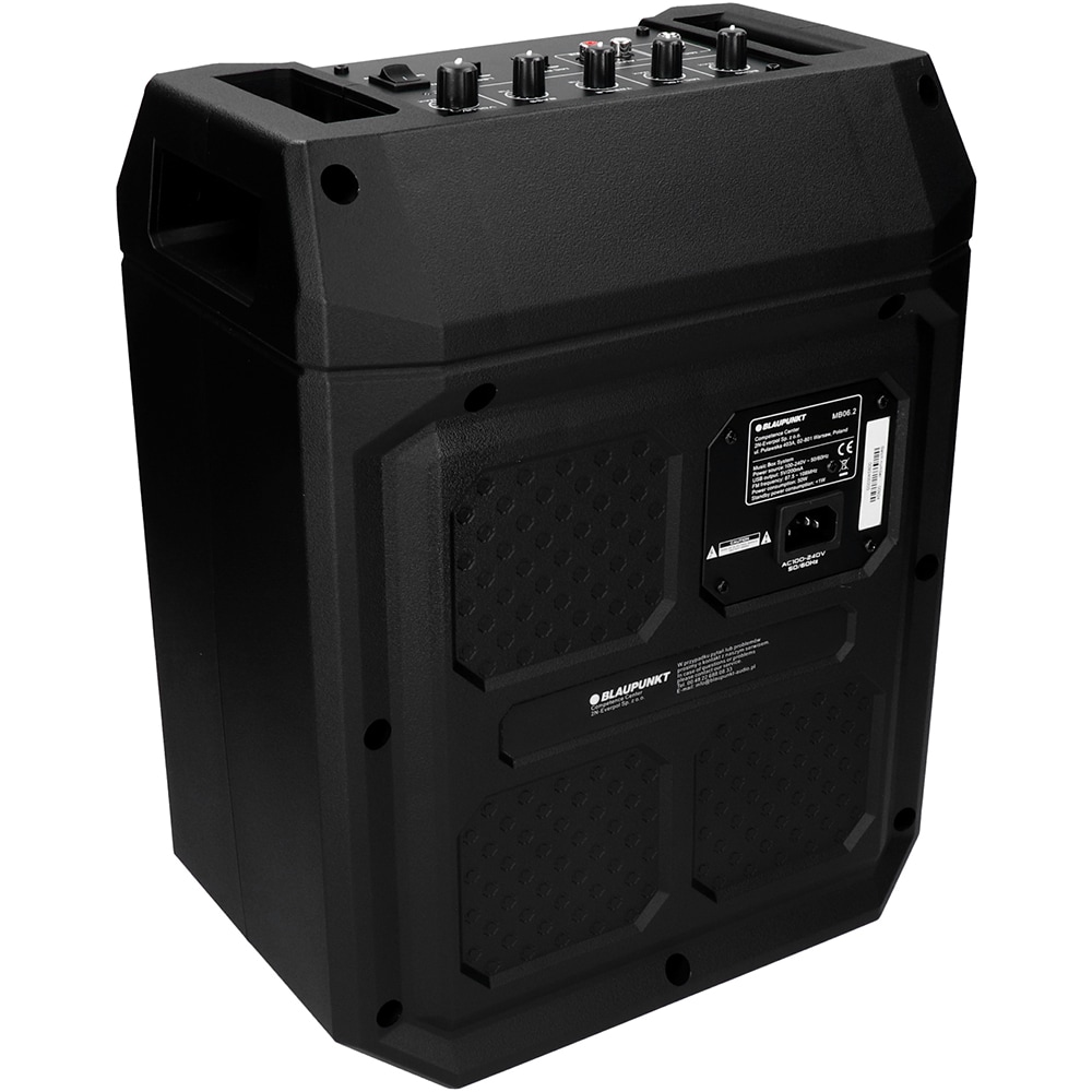 Boxa portabila BLAUPUNKT MB06.2, 500W, Bluetooth, negru