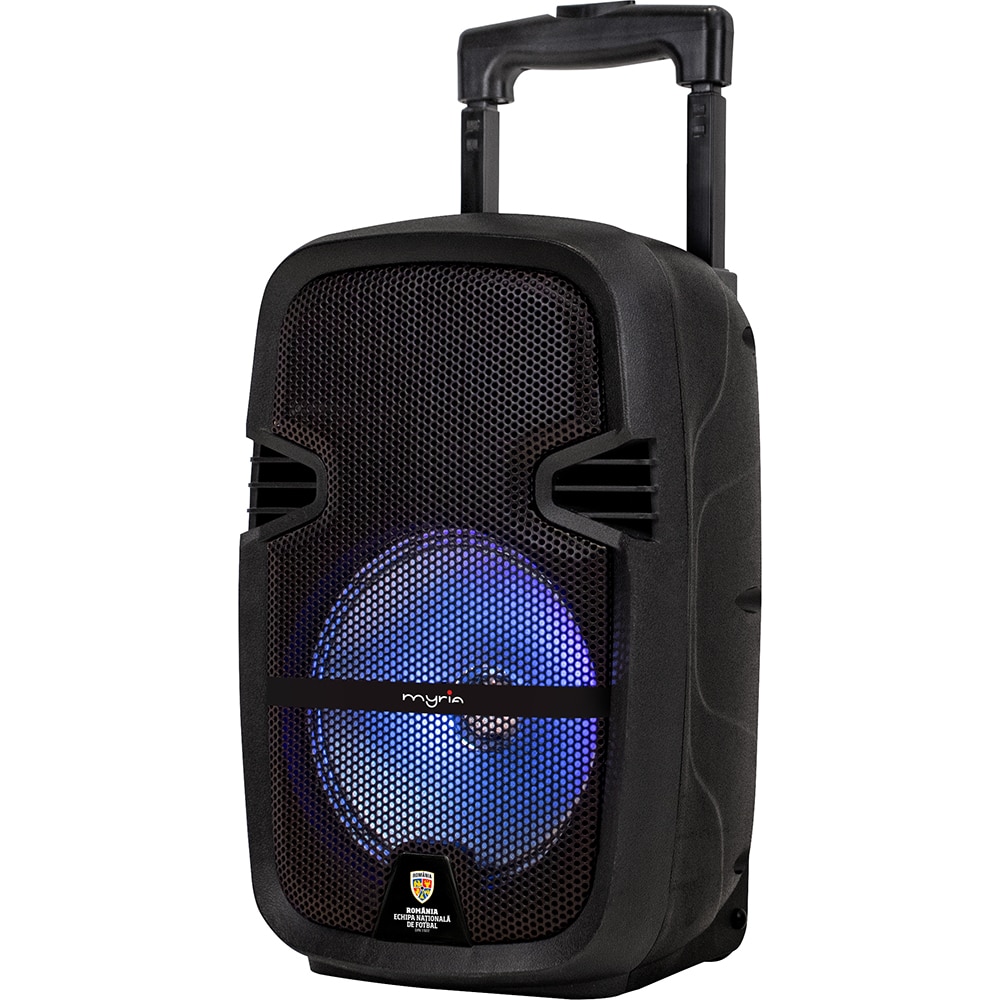 Boxa portabila MYRIA MY2624 FRF, 30W RMS, Bluetooth, negru