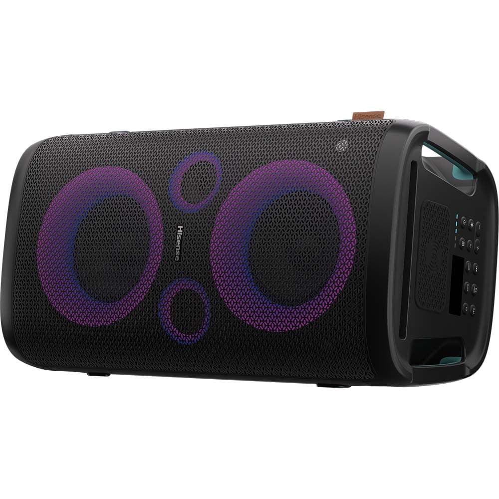 Boxa portabila HISENSE Party Rocker One, 300W RMS, Bluetooth, IPX4, negru