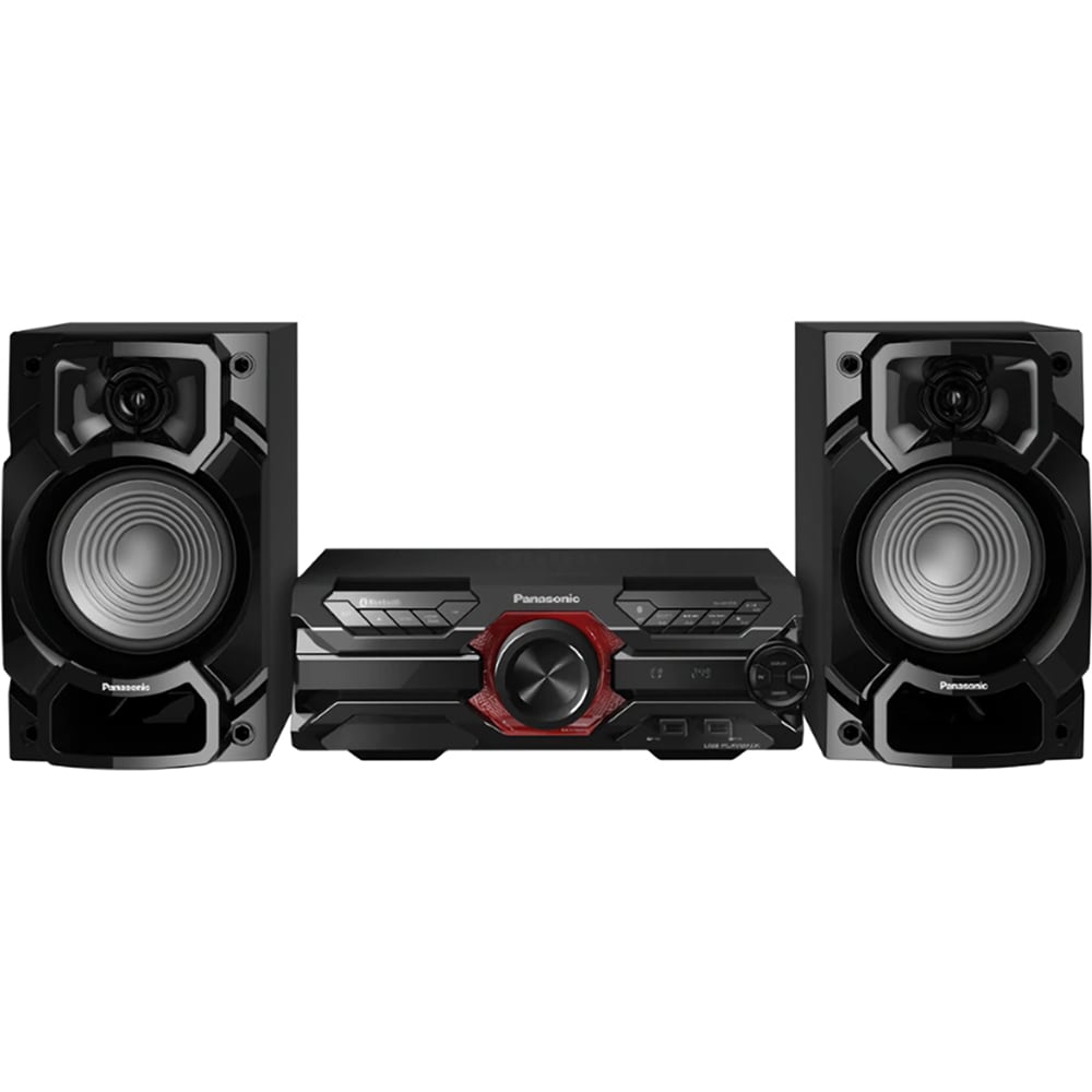 Minisistem audio PANASONIC SC-AKX320E-K, 450W, Bluetooth, USB, CD, Radio FM, negru