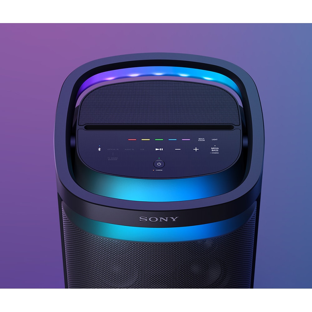 Boxa portabila SONY SRS-XV900, Bluetooth, Live Sound, Mega Bass, negru