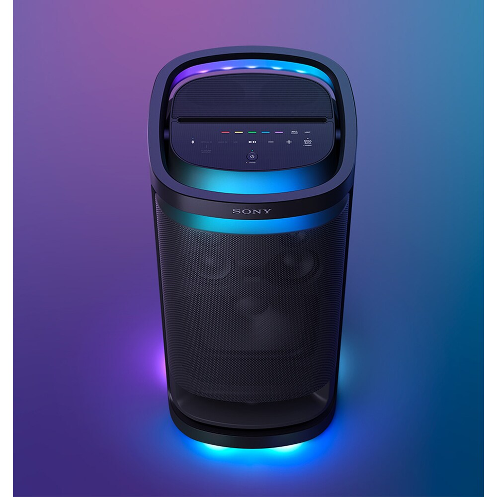 Boxa portabila SONY SRS-XV900, Bluetooth, Live Sound, Mega Bass, negru