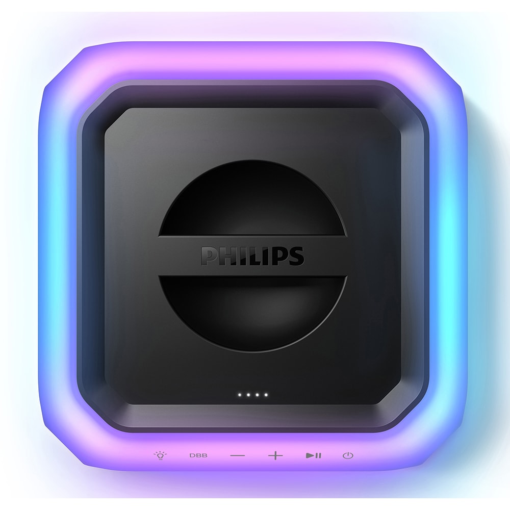 Boxa portabila PHILIPS TAX7207/10, 80W RMS, Bluetooth, negru