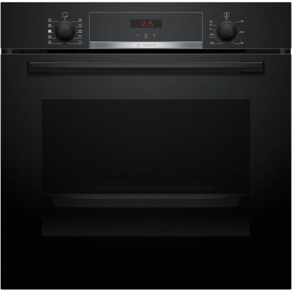 Cuptor incorporabil BOSCH HQA534EB3, Electric, Gatire cu abur, Autocuratare EcoClean, 71 l, Clasa A+, negru