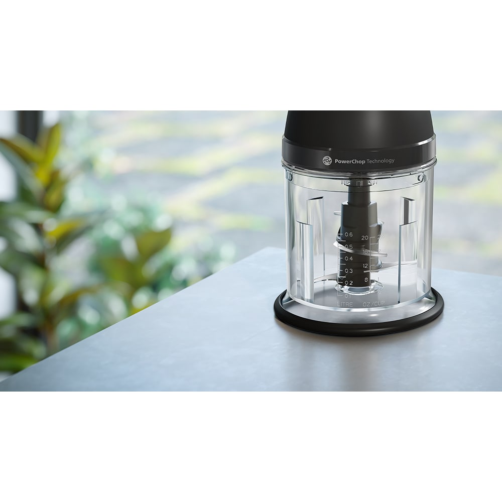 Tocator PHILIPS Seria 3000 HR1501/00, 1l, 450W, 2 trepte viteza, negru