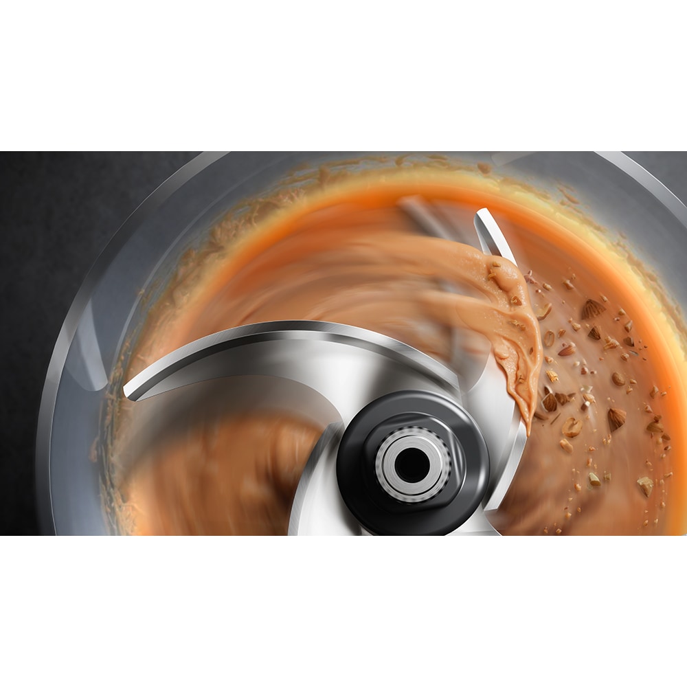 Tocator PHILIPS Seria 3000 HR1503/00, 2l, 500W, 2 trepte viteza, argintiu-negru