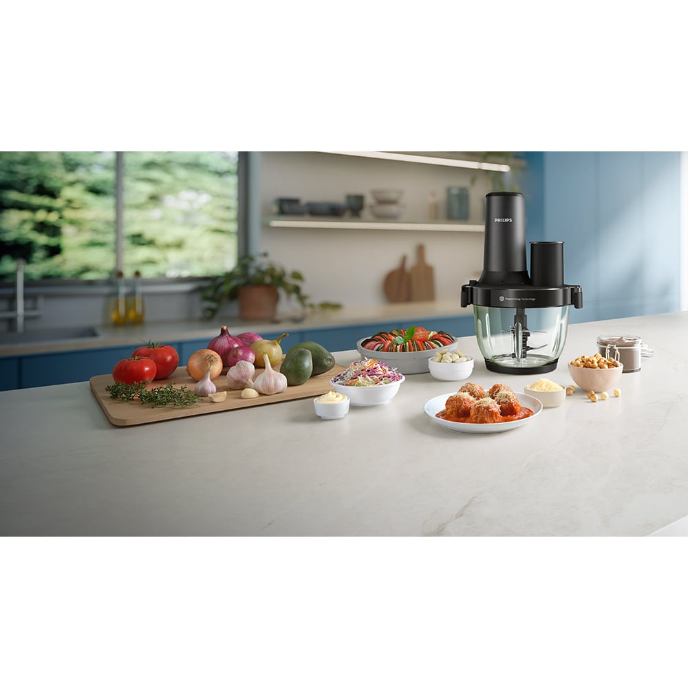 Tocator PHILIPS Seria 5000 HR1507/00, 2l, 650W, 4 trepte viteza, negru