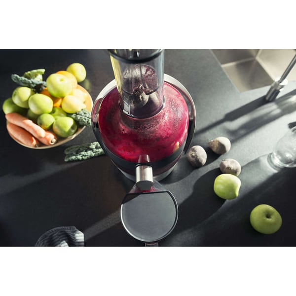 Storcator fructe si legume PHILIPS Avance Collection HR1922/20, 1l, 1200W, 2 trepte viteza, negru - argintiu 