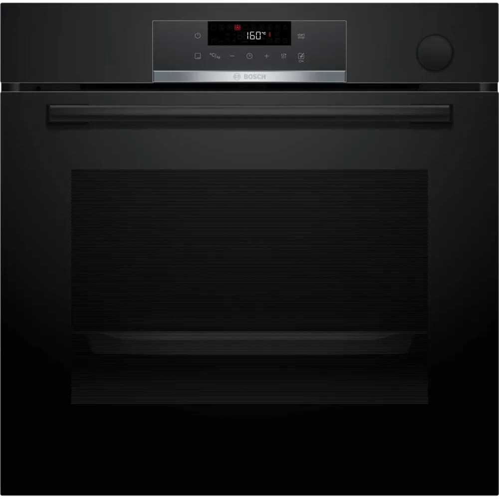 Cuptor incorporabil BOSCH HRG532EB3, Electric, Gatire cu abur, Autocuratare EcoClean, 71 l, Clasa A+, negru