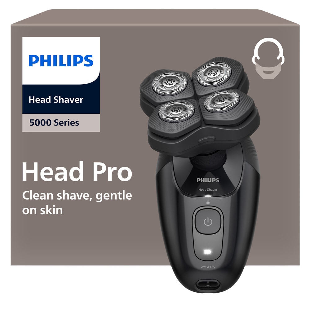 Aparat de ras PHILIPS Pro Series 7000 HS7980/15, autonomie 90 min, 4 elemente de taiere, argintiu