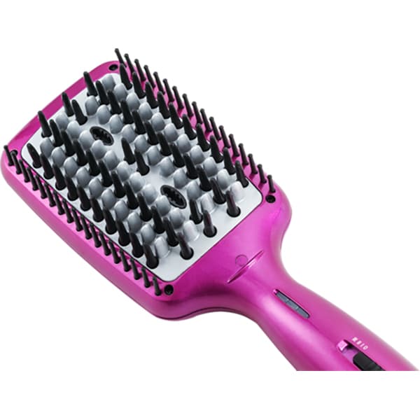 Perie termica BABYLISS Liss Brush 3D HSB100E, 3 trepte temperatura, Ionizare, roz