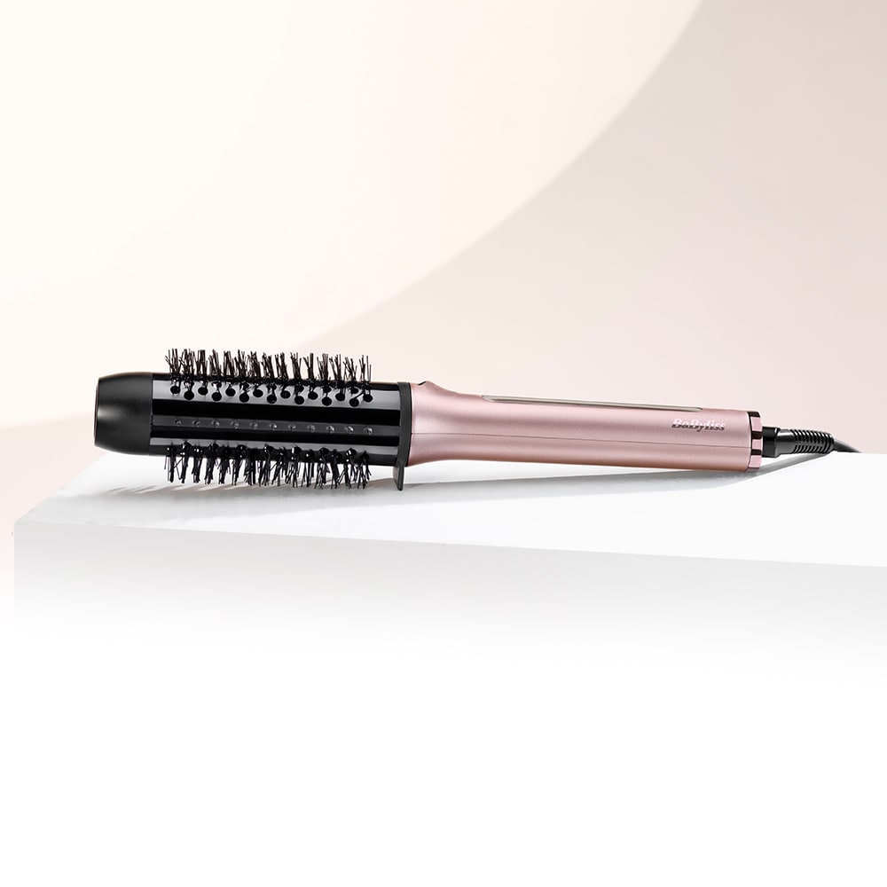 Perie termica BABYLISS Volume Boost HSB200E, 4 trepte temperatura, invelis ceramic, roz