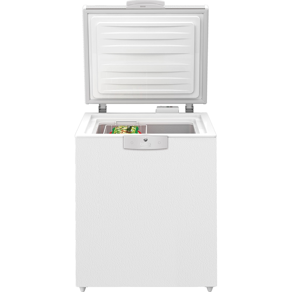 Lada frigorifica BEKO HSM14540, 205 l, H 91 cm, Clasa E, alb