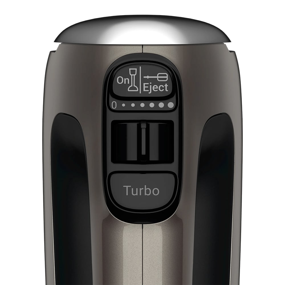 Mixer de mana TEFAL Powermix Silence HT660EE0, 850W, 5 trepte viteza, gri-negru