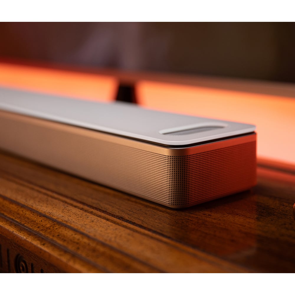Soundbar BOSE Ultra, Bluetooth, Wi-Fi, Dolby Atmos, alb