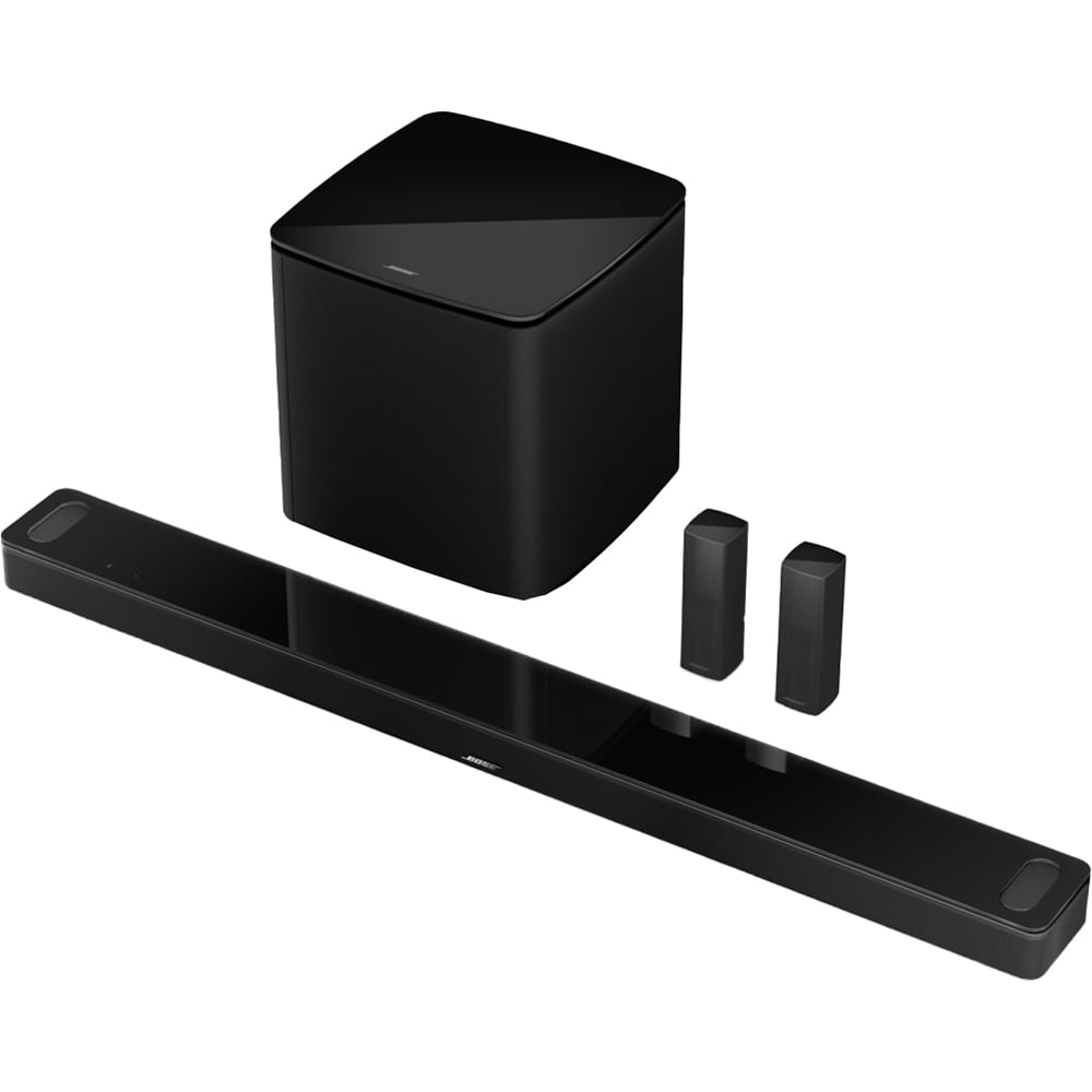 Soundbar BOSE Ultra, Bluetooth, Wi-Fi, Dolby Atmos, negru