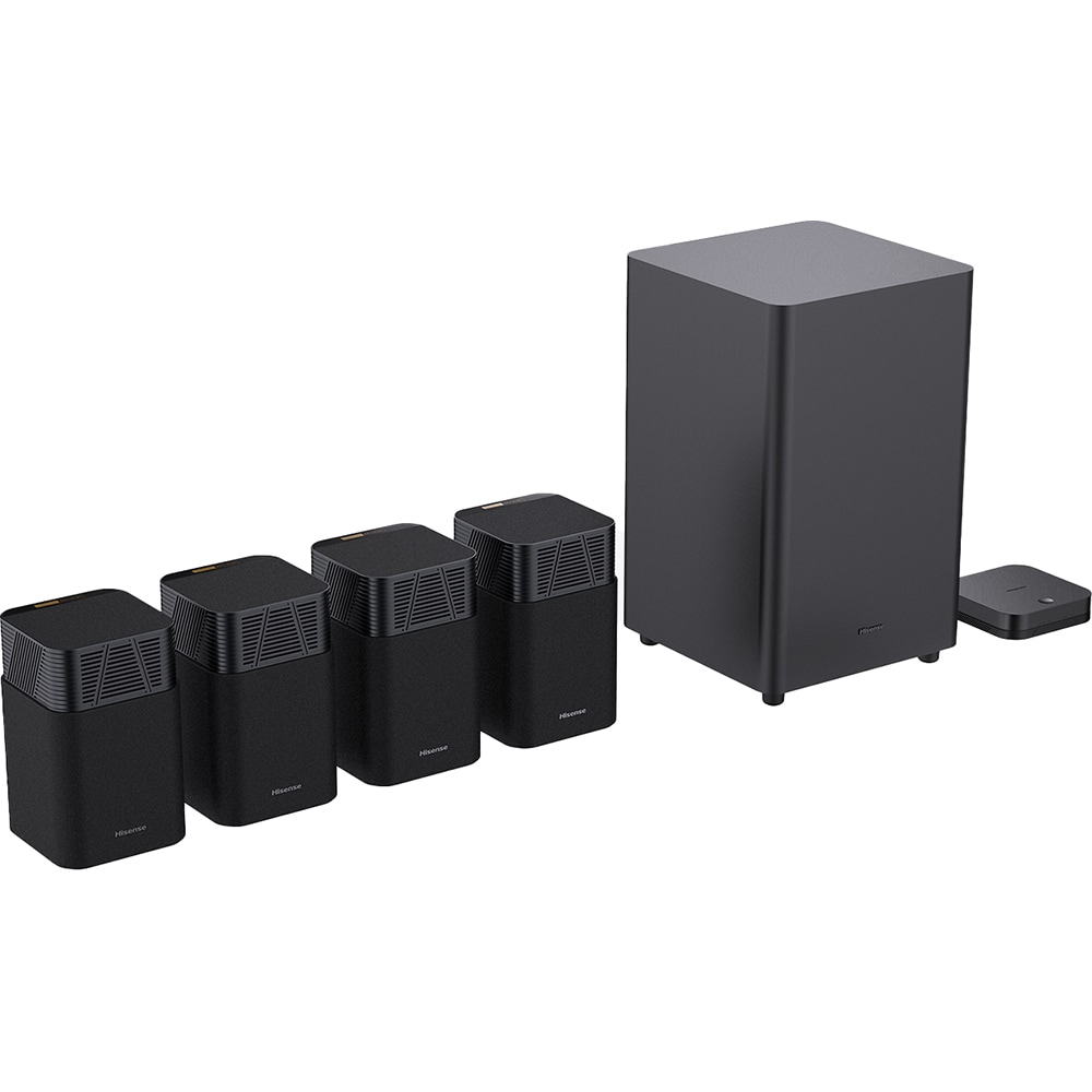 Home Theatre Hisense HT Saturn 4.1.2 CH, 720W, Wireless Subwoofer