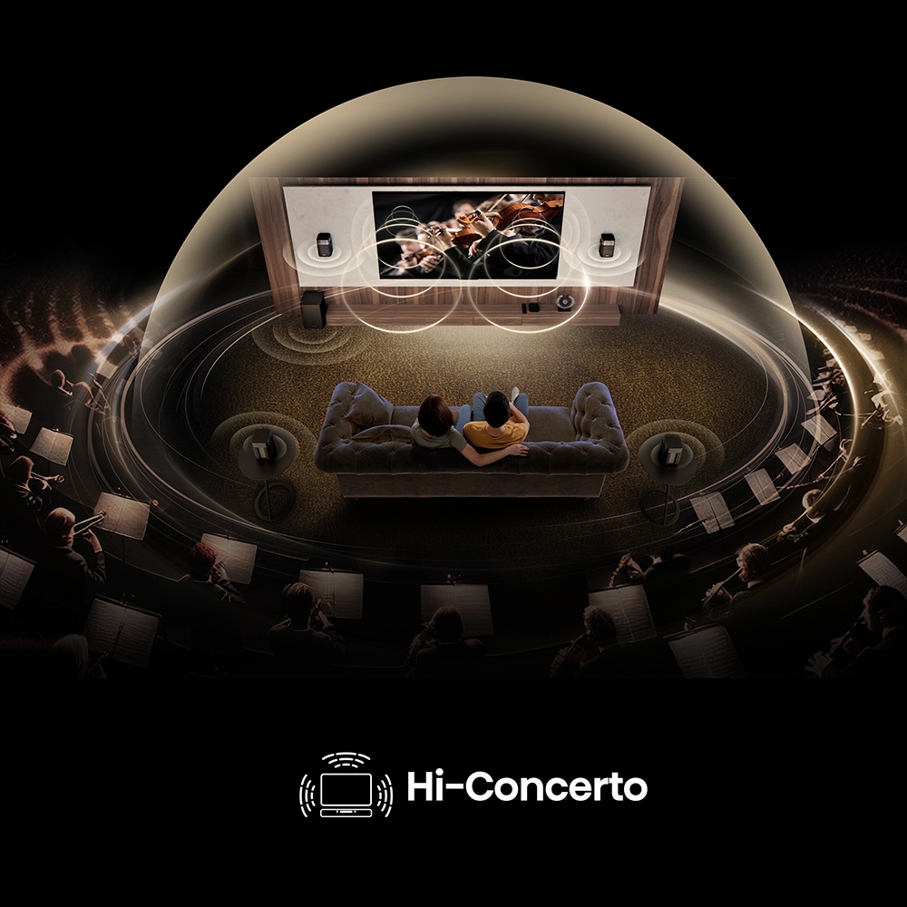 Home Theatre Hisense HT Saturn 4.1.2 CH, 720W, Wireless Subwoofer