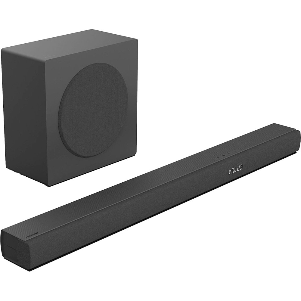 Soundbar HISENSE HS3100, 3.1, 480W, Bluetooth, Subwoofer Wireless, Dolby Digital, negru