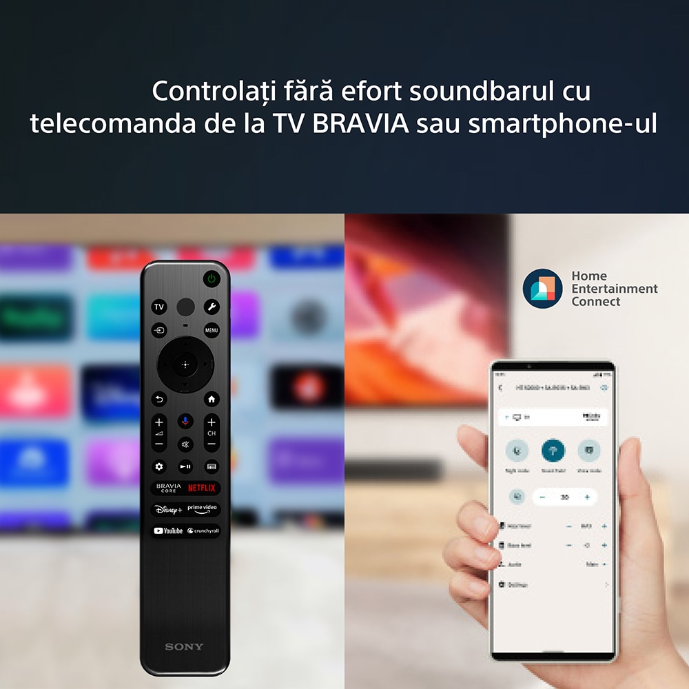 Soundbar SONY HT-S2000, 3.1, 250W, Bluetooth, Dolby Atmos, negru