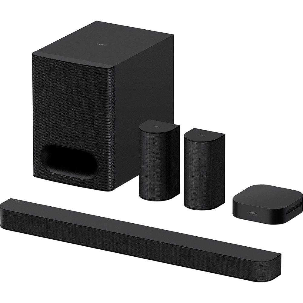 Soundbar SONY BRAVIA Theatre System 6, 5.1, 1000W, Bluetooth, Dolby Atmos, negru